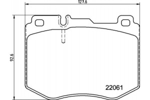 Brembo Σετ τακάκια, Δισκόφρενα - P 50 145