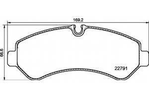 Brembo Σετ τακάκια, Δισκόφρενα - P 50 150