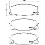 Brembo Σετ τακάκια, Δισκόφρενα - P 54 024