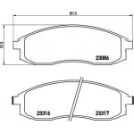 Brembo Σετ τακάκια, Δισκόφρενα - P 54 032