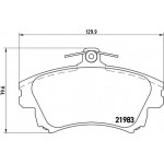 Brembo Σετ τακάκια, Δισκόφρενα - P 54 036