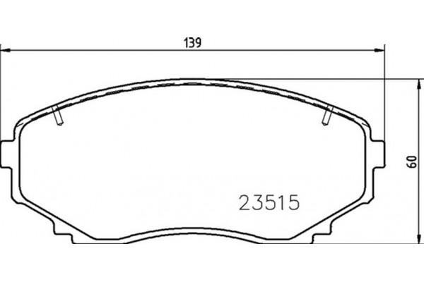 Brembo Σετ τακάκια, Δισκόφρενα - P 54 059