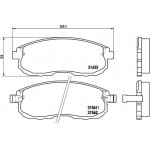 Brembo Σετ τακάκια, Δισκόφρενα - P 56 021