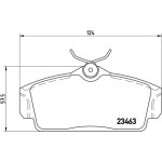 Brembo Σετ τακάκια, Δισκόφρενα - P 56 036