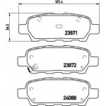 Brembo Σετ τακάκια, Δισκόφρενα - P 56 046