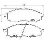 Brembo Σετ τακάκια, Δισκόφρενα - P 56 049