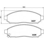 Brembo Σετ τακάκια, Δισκόφρενα - P 56 059