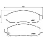 Brembo Σετ τακάκια, Δισκόφρενα - P 56 059 Brembo Σετ τακάκια, Δισκόφρενα - P 56 059