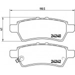 Brembo Σετ τακάκια, Δισκόφρενα - P 56 060