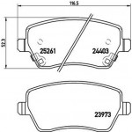 Brembo Σετ τακάκια, Δισκόφρενα - P 56 086