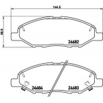 Brembo Σετ τακάκια, Δισκόφρενα - P 56 088