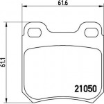 Brembo Σετ τακάκια, Δισκόφρενα - P 59 014