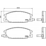 Brembo Σετ τακάκια, Δισκόφρενα - P 59 015