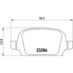 Brembo Σετ τακάκια, Δισκόφρενα - P 59 037