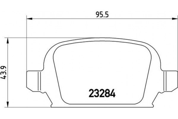 Brembo Σετ τακάκια, Δισκόφρενα - P 59 037