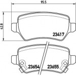 Brembo Σετ τακάκια, Δισκόφρενα - P 59 038