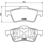 Brembo Σετ τακάκια, Δισκόφρενα - P 59 044