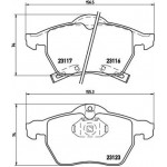 Brembo Σετ τακάκια, Δισκόφρενα - P 59 048