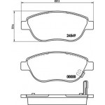 Brembo Σετ τακάκια, Δισκόφρενα - P 59 052