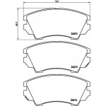 Brembo Σετ τακάκια, Δισκόφρενα - P 59 055