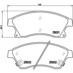 Brembo Σετ τακάκια, Δισκόφρενα - P 59 076