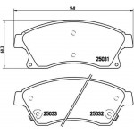 Brembo Σετ τακάκια, Δισκόφρενα - P 59 076