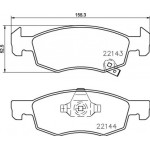 Brembo Σετ τακάκια, Δισκόφρενα - P 59 084