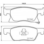 Brembo Σετ τακάκια, Δισκόφρενα - P 59 092