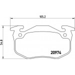 Brembo Σετ τακάκια, Δισκόφρενα - P 61 032