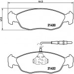 Brembo Σετ τακάκια, Δισκόφρενα - P 61 054