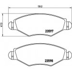 Brembo Σετ τακάκια, Δισκόφρενα - P 61 063