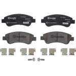 Brembo Σετ τακάκια, Δισκόφρενα - P 61 066X Brembo Σετ τακάκια, Δισκόφρενα - P 61 066X