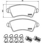 Brembo Σετ τακάκια, Δισκόφρενα - P 61 067