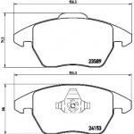 Brembo Σετ τακάκια, Δισκόφρενα - P 61 076X