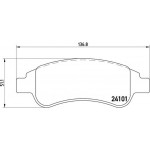 Brembo Σετ τακάκια, Δισκόφρενα - P 61 082