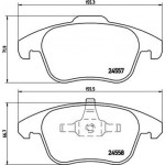 Brembo Σετ τακάκια, Δισκόφρενα - P 61 086