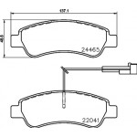 Brembo Σετ τακάκια, Δισκόφρενα - P 61 125