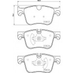 Brembo Σετ τακάκια, Δισκόφρενα - P 61 127