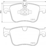 Brembo Σετ τακάκια, Δισκόφρενα - P 61 135