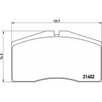 Brembo Σετ τακάκια, Δισκόφρενα - P 65 006