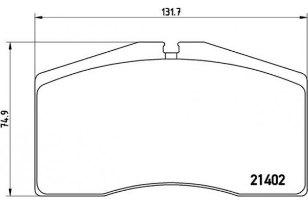 Brembo Σετ τακάκια, Δισκόφρενα - P 65 006