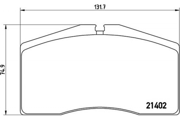 Brembo Σετ τακάκια, Δισκόφρενα - P 65 006