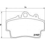 Brembo Σετ τακάκια, Δισκόφρενα - P 65 007