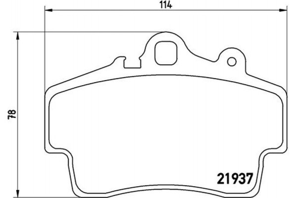 Brembo Σετ τακάκια, Δισκόφρενα - P 65 007
