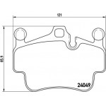 Brembo Σετ τακάκια, Δισκόφρενα - P 65 014