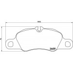 Brembo Σετ τακάκια, Δισκόφρενα - P 65 018 Brembo Σετ τακάκια, Δισκόφρενα - P 65 018