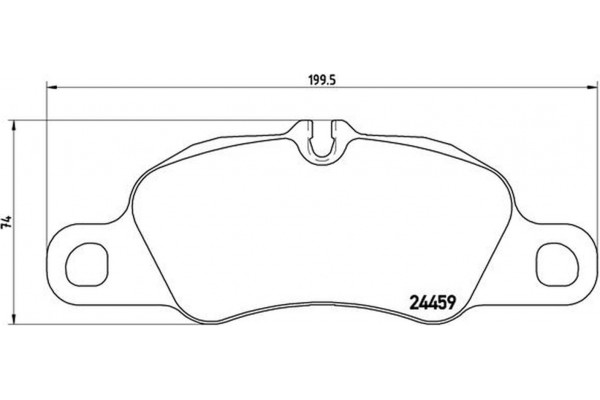 Brembo Σετ τακάκια, Δισκόφρενα - P 65 018 Brembo Σετ τακάκια, Δισκόφρενα - P 65 018