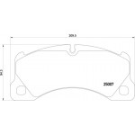 Brembo Σετ τακάκια, Δισκόφρενα - P 65 021