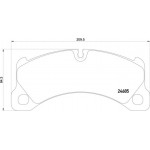 Brembo Σετ τακάκια, Δισκόφρενα - P 65 026