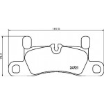 Brembo Σετ τακάκια, Δισκόφρενα - P 65 030